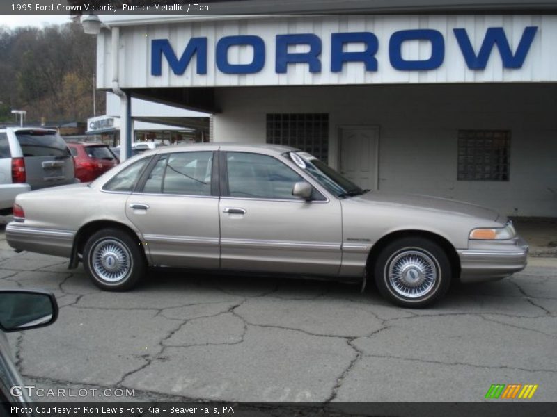 Pumice Metallic / Tan 1995 Ford Crown Victoria