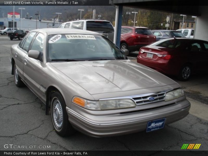 Pumice Metallic / Tan 1995 Ford Crown Victoria