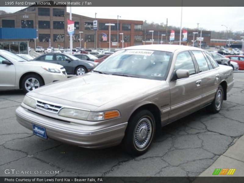 Pumice Metallic / Tan 1995 Ford Crown Victoria