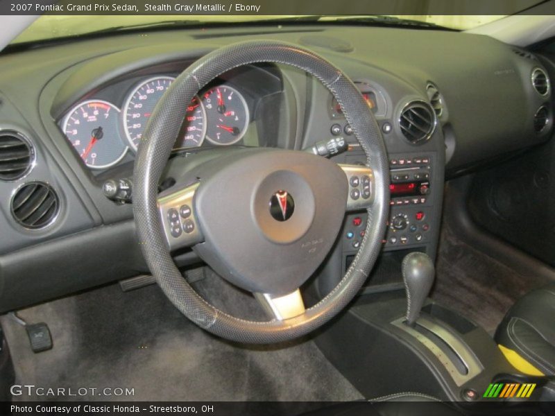 Stealth Gray Metallic / Ebony 2007 Pontiac Grand Prix Sedan