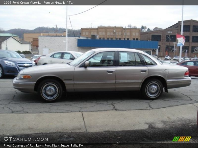 Pumice Metallic / Tan 1995 Ford Crown Victoria
