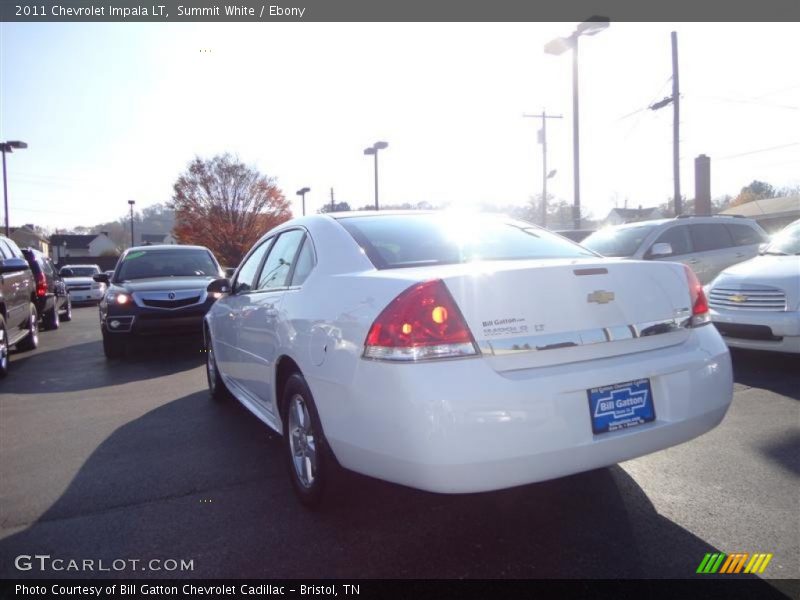 Summit White / Ebony 2011 Chevrolet Impala LT