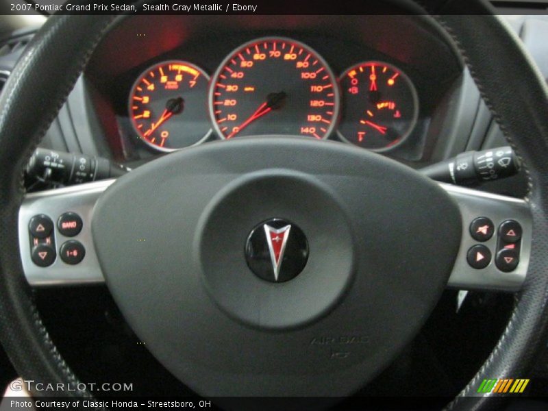 Stealth Gray Metallic / Ebony 2007 Pontiac Grand Prix Sedan