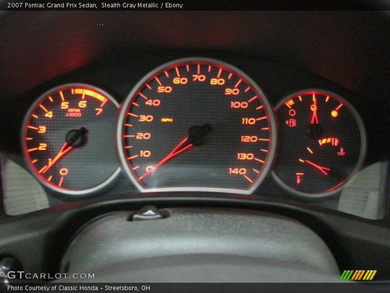 Stealth Gray Metallic / Ebony 2007 Pontiac Grand Prix Sedan