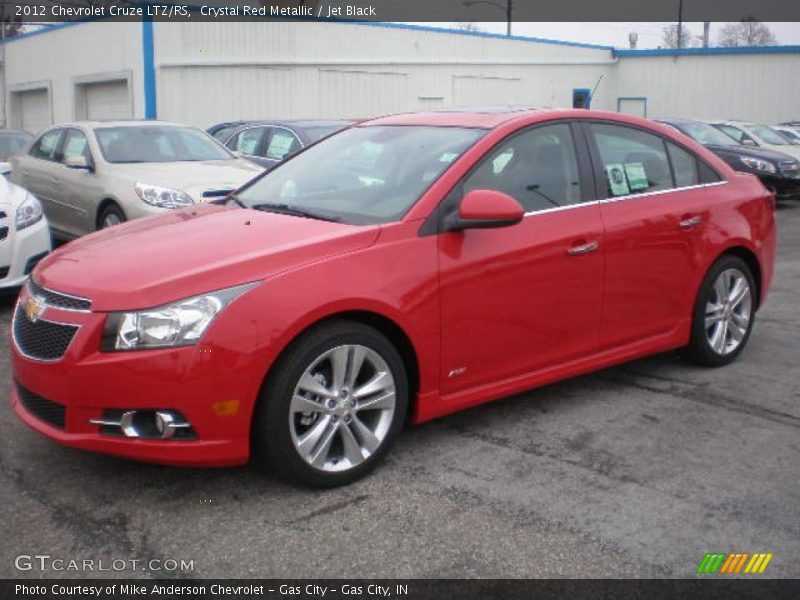Crystal Red Metallic / Jet Black 2012 Chevrolet Cruze LTZ/RS