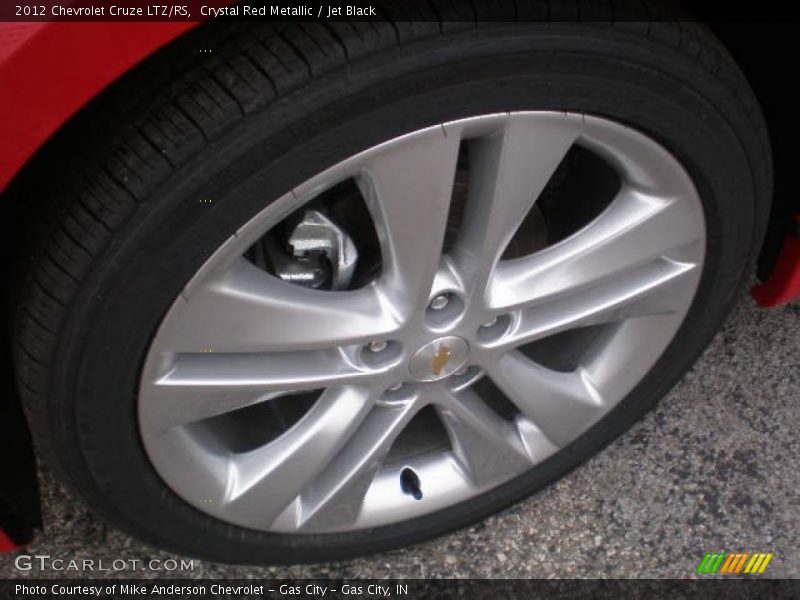 Crystal Red Metallic / Jet Black 2012 Chevrolet Cruze LTZ/RS