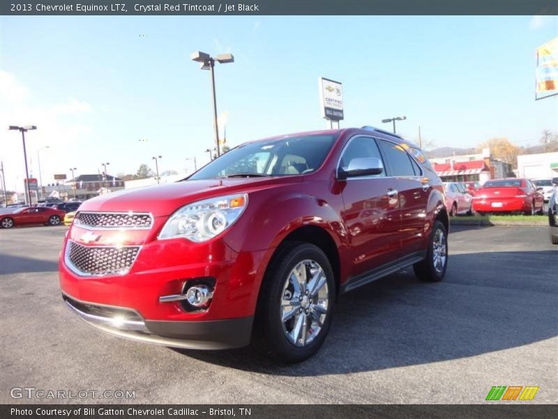 Crystal Red Tintcoat / Jet Black 2013 Chevrolet Equinox LTZ
