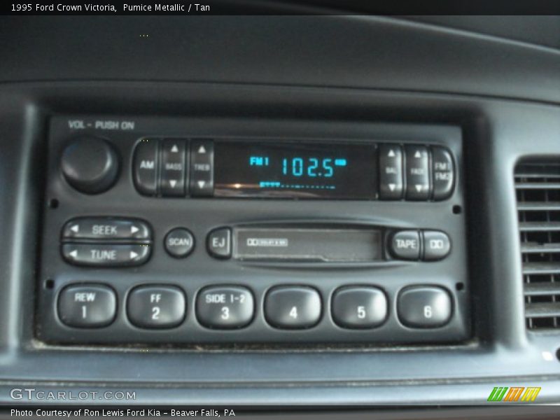 Audio System of 1995 Crown Victoria 