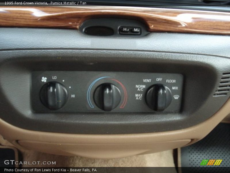 Controls of 1995 Crown Victoria 