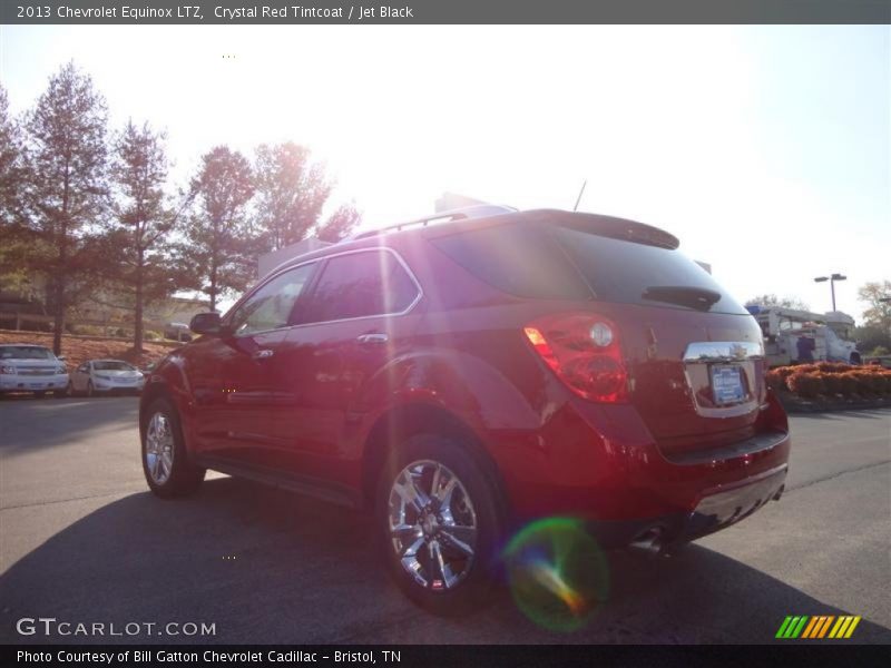 Crystal Red Tintcoat / Jet Black 2013 Chevrolet Equinox LTZ