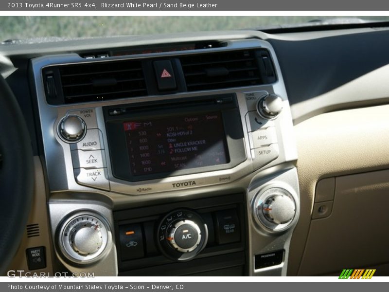 Blizzard White Pearl / Sand Beige Leather 2013 Toyota 4Runner SR5 4x4