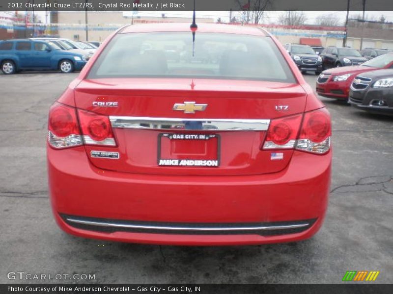 Crystal Red Metallic / Jet Black 2012 Chevrolet Cruze LTZ/RS