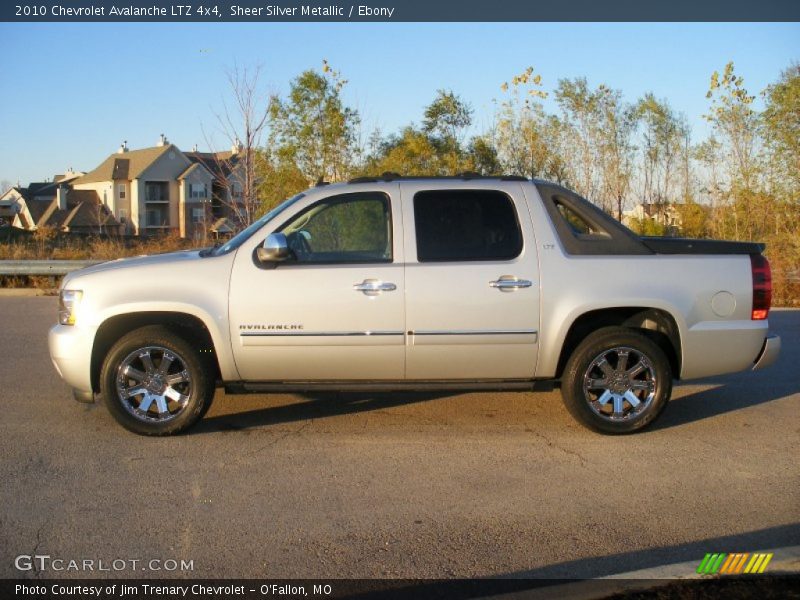 Sheer Silver Metallic / Ebony 2010 Chevrolet Avalanche LTZ 4x4