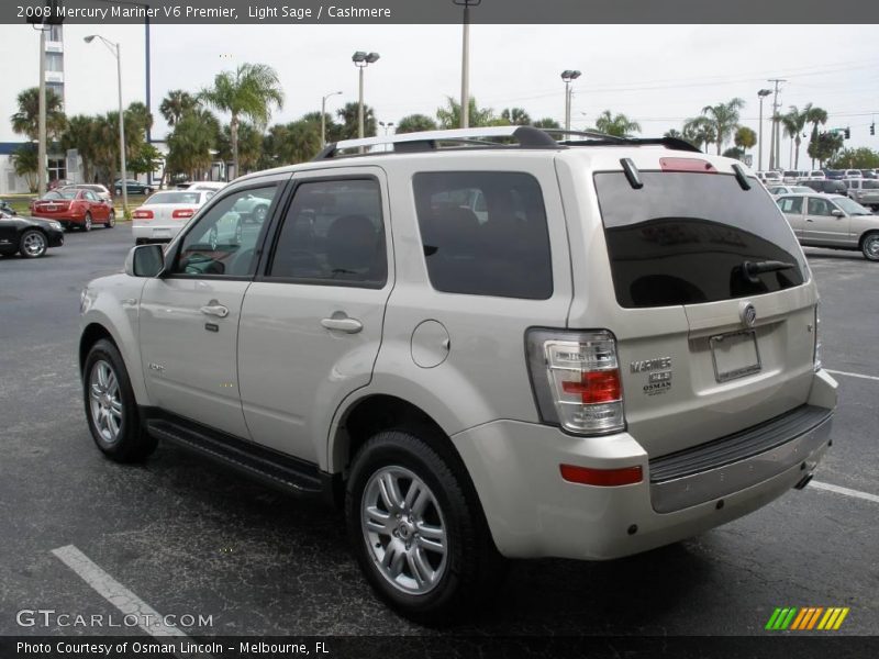 Light Sage / Cashmere 2008 Mercury Mariner V6 Premier