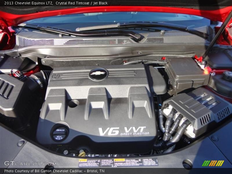 Crystal Red Tintcoat / Jet Black 2013 Chevrolet Equinox LTZ