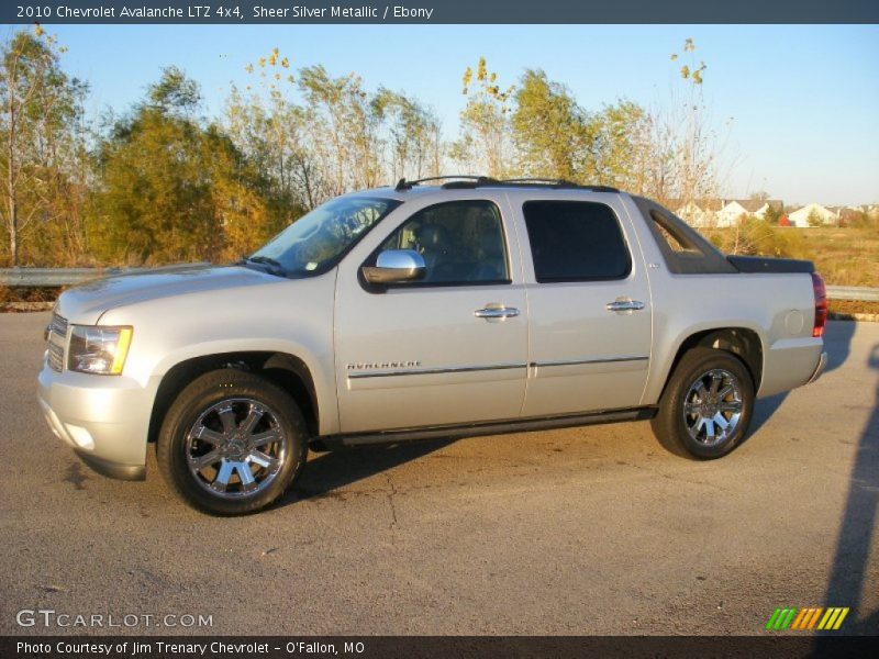 Sheer Silver Metallic / Ebony 2010 Chevrolet Avalanche LTZ 4x4