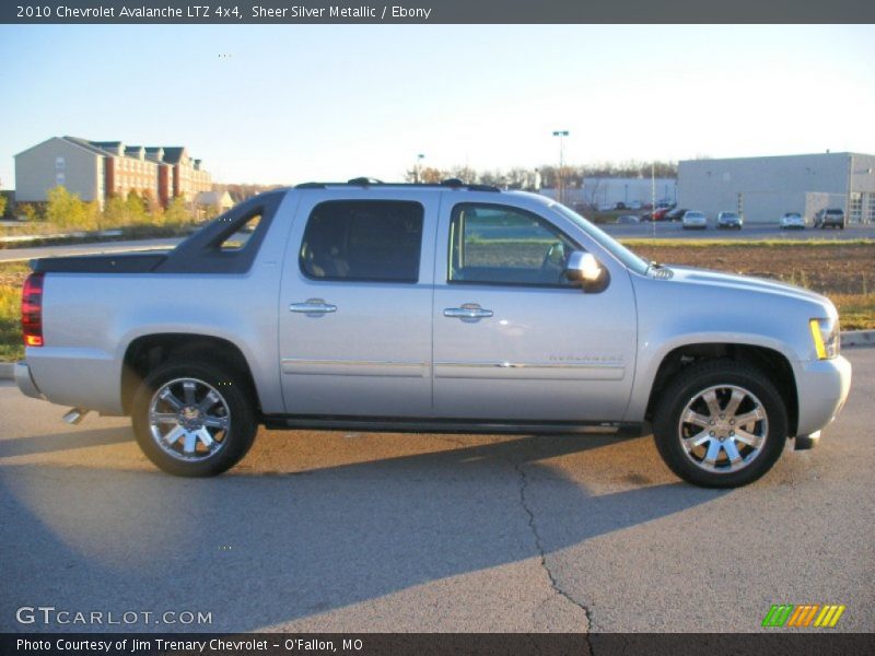 Sheer Silver Metallic / Ebony 2010 Chevrolet Avalanche LTZ 4x4