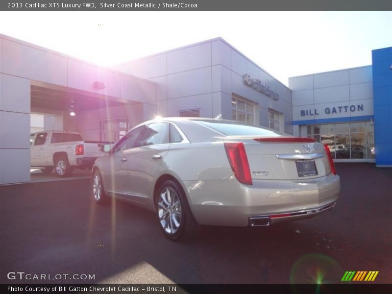 Silver Coast Metallic / Shale/Cocoa 2013 Cadillac XTS Luxury FWD