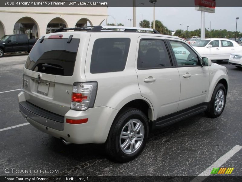 Light Sage / Cashmere 2008 Mercury Mariner V6 Premier