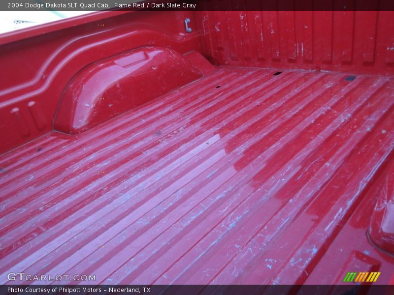 Flame Red / Dark Slate Gray 2004 Dodge Dakota SLT Quad Cab