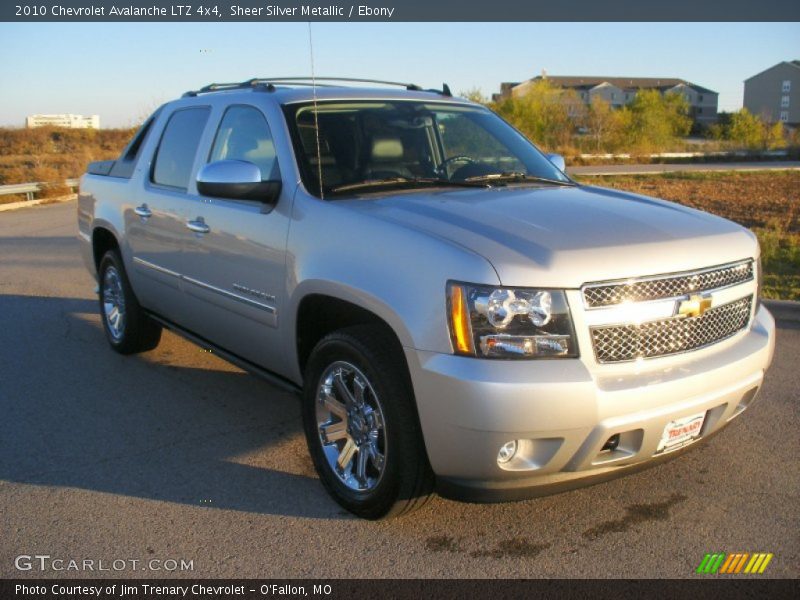 Sheer Silver Metallic / Ebony 2010 Chevrolet Avalanche LTZ 4x4