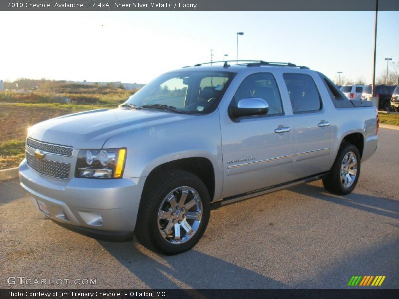 Sheer Silver Metallic / Ebony 2010 Chevrolet Avalanche LTZ 4x4