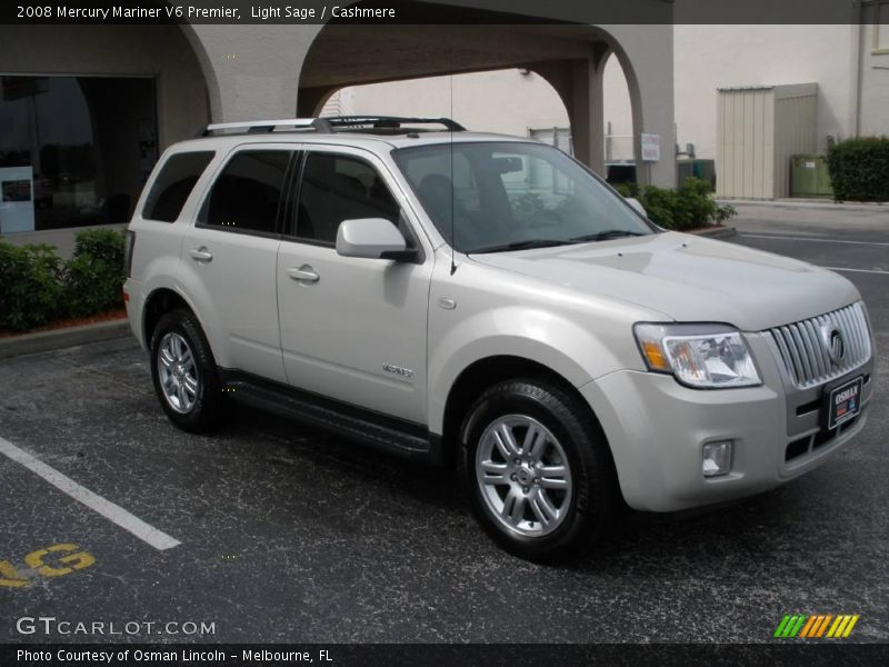 Light Sage / Cashmere 2008 Mercury Mariner V6 Premier