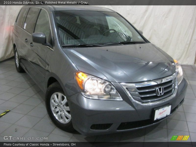 Polished Metal Metallic / Gray 2010 Honda Odyssey EX-L