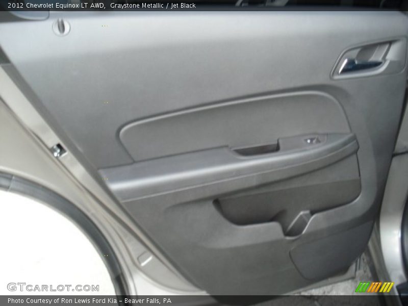 Graystone Metallic / Jet Black 2012 Chevrolet Equinox LT AWD