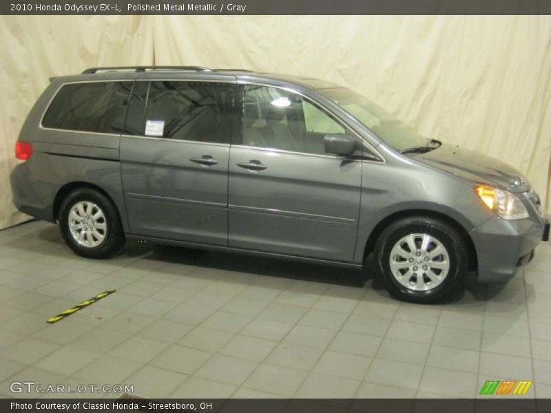 Polished Metal Metallic / Gray 2010 Honda Odyssey EX-L
