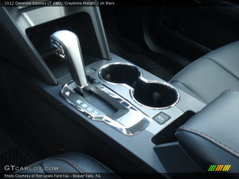 Graystone Metallic / Jet Black 2012 Chevrolet Equinox LT AWD