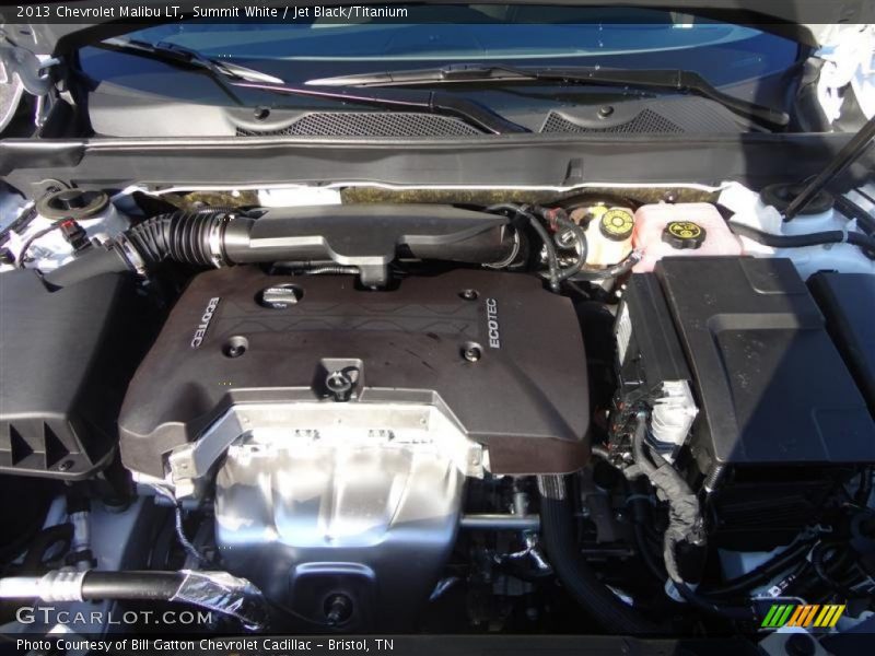 Summit White / Jet Black/Titanium 2013 Chevrolet Malibu LT