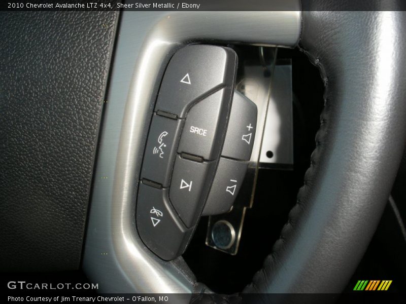 Sheer Silver Metallic / Ebony 2010 Chevrolet Avalanche LTZ 4x4