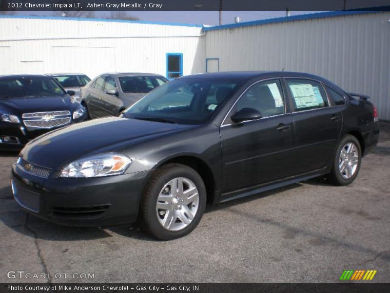Ashen Gray Metallic / Gray 2012 Chevrolet Impala LT