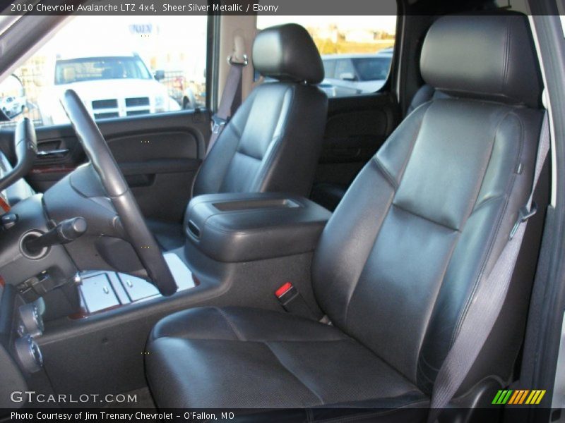Sheer Silver Metallic / Ebony 2010 Chevrolet Avalanche LTZ 4x4