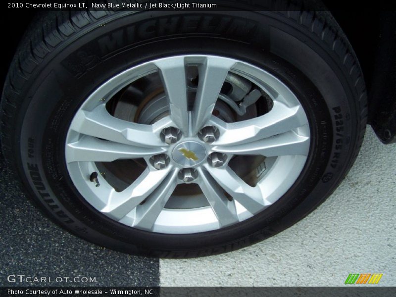 Navy Blue Metallic / Jet Black/Light Titanium 2010 Chevrolet Equinox LT