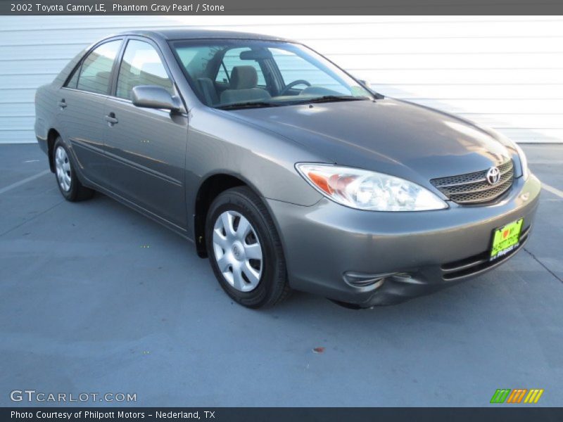 Phantom Gray Pearl / Stone 2002 Toyota Camry LE