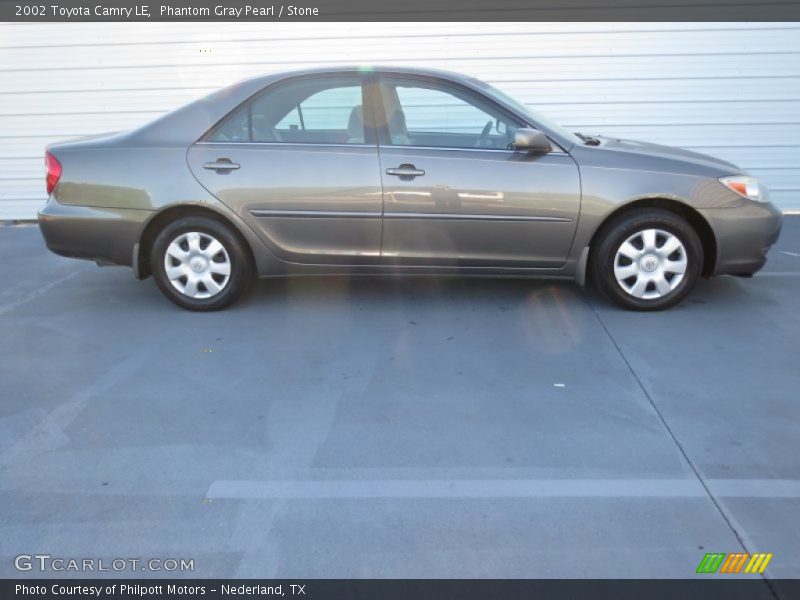 Phantom Gray Pearl / Stone 2002 Toyota Camry LE