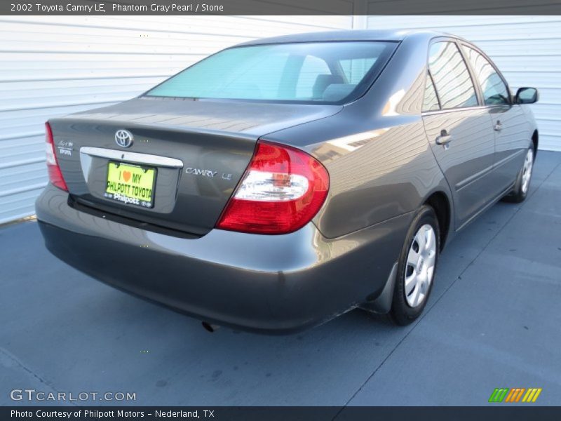 Phantom Gray Pearl / Stone 2002 Toyota Camry LE
