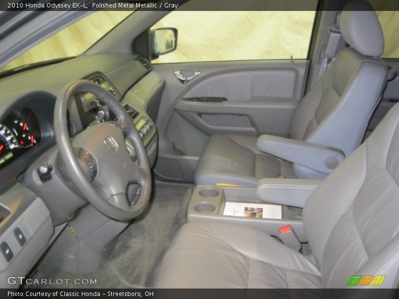 Polished Metal Metallic / Gray 2010 Honda Odyssey EX-L
