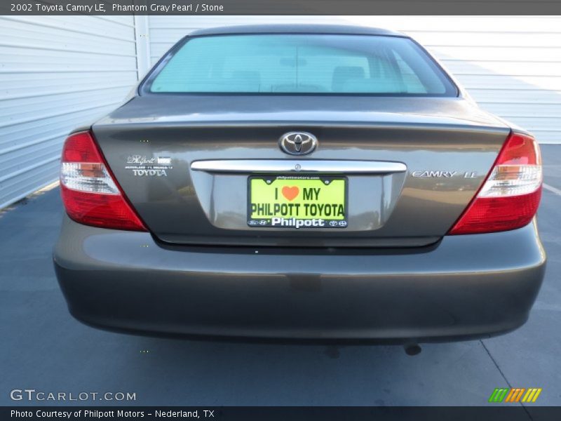 Phantom Gray Pearl / Stone 2002 Toyota Camry LE