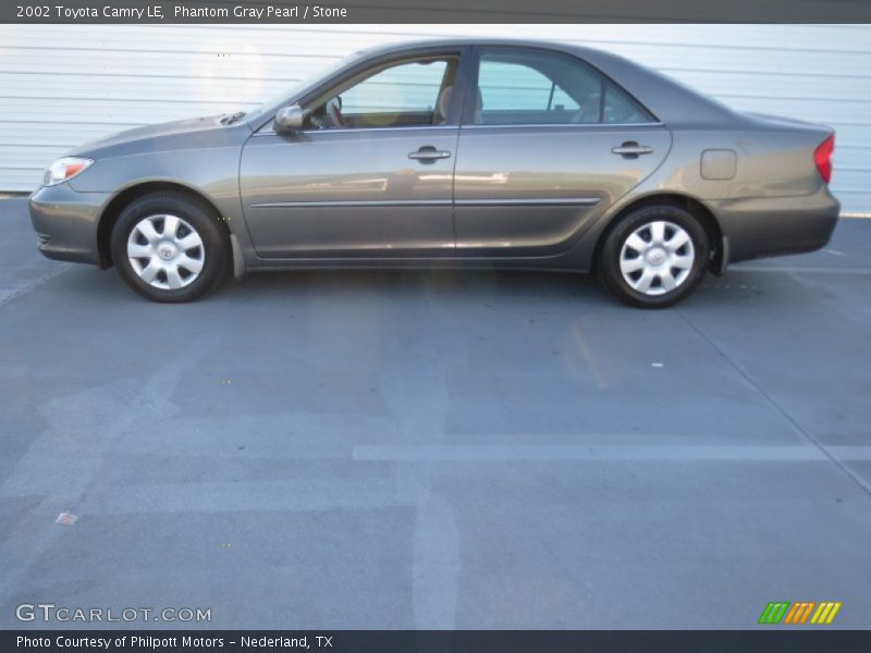 Phantom Gray Pearl / Stone 2002 Toyota Camry LE