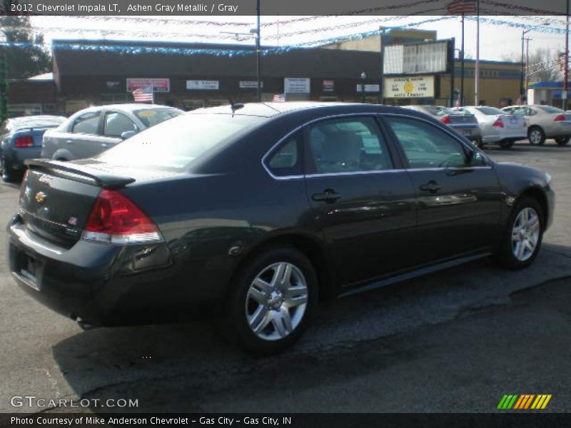 Ashen Gray Metallic / Gray 2012 Chevrolet Impala LT