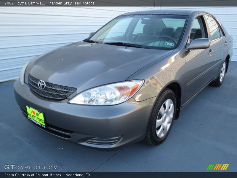 Phantom Gray Pearl / Stone 2002 Toyota Camry LE