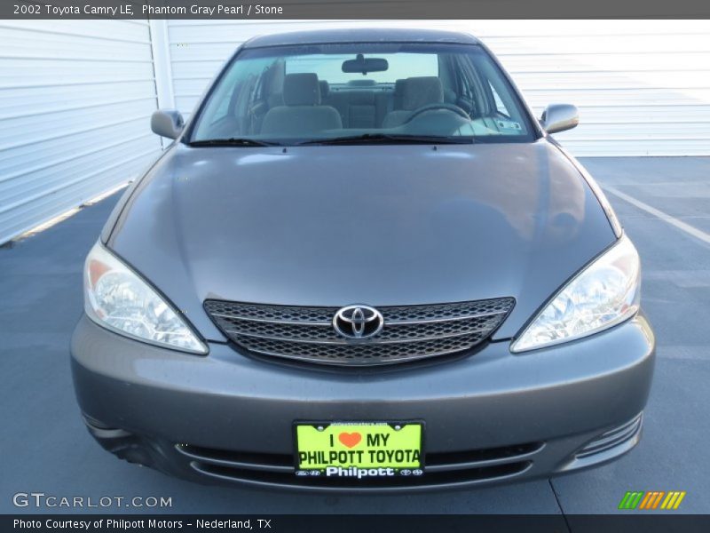 Phantom Gray Pearl / Stone 2002 Toyota Camry LE