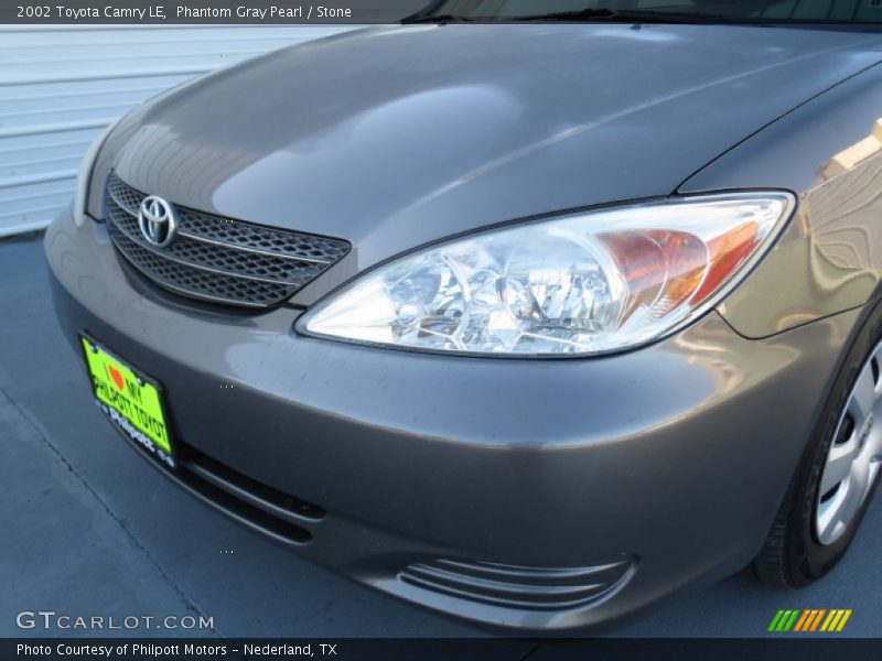 Phantom Gray Pearl / Stone 2002 Toyota Camry LE