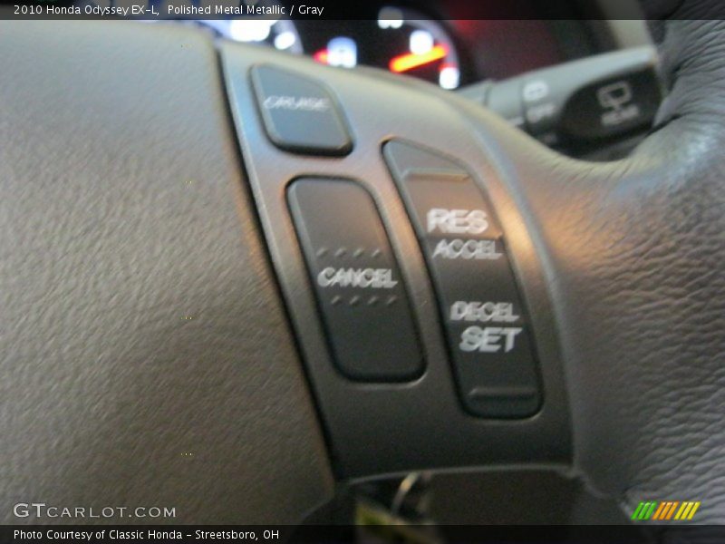 Polished Metal Metallic / Gray 2010 Honda Odyssey EX-L