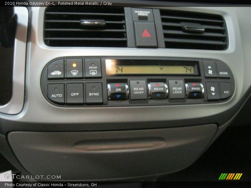 Polished Metal Metallic / Gray 2010 Honda Odyssey EX-L