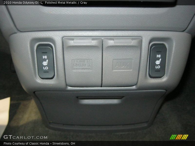 Polished Metal Metallic / Gray 2010 Honda Odyssey EX-L