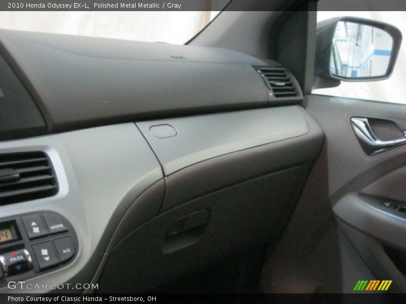 Polished Metal Metallic / Gray 2010 Honda Odyssey EX-L
